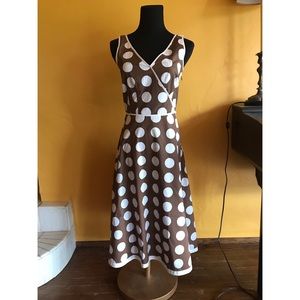 BODEN | Polka Dot Cotton Dress